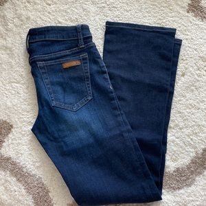 Joes dark wash straight leg jean